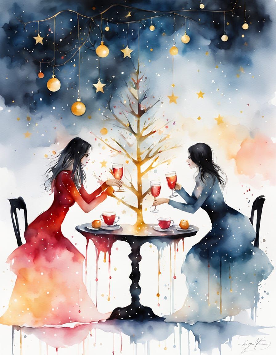 Christmas cheer  by @Huginn