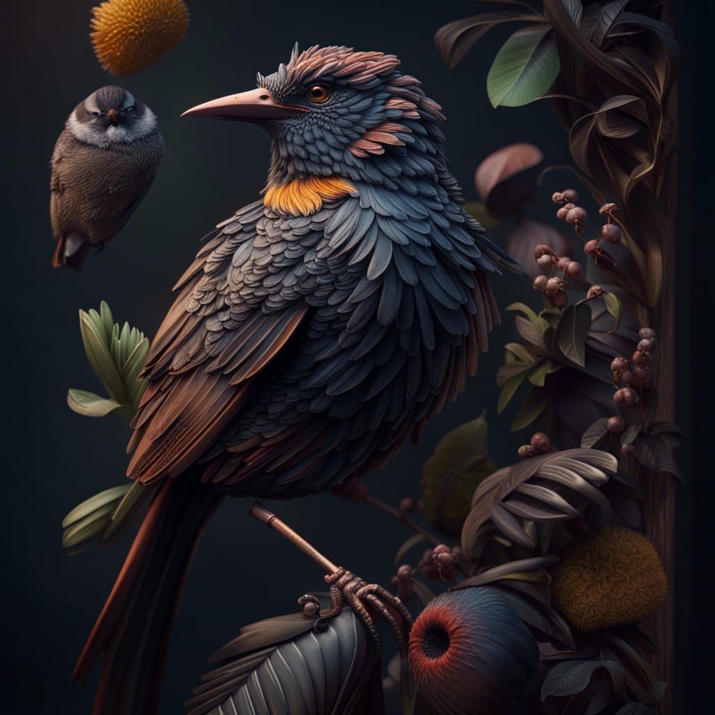 Bird Portraits.