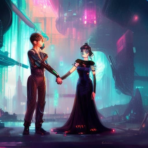 Cyberpunk prom