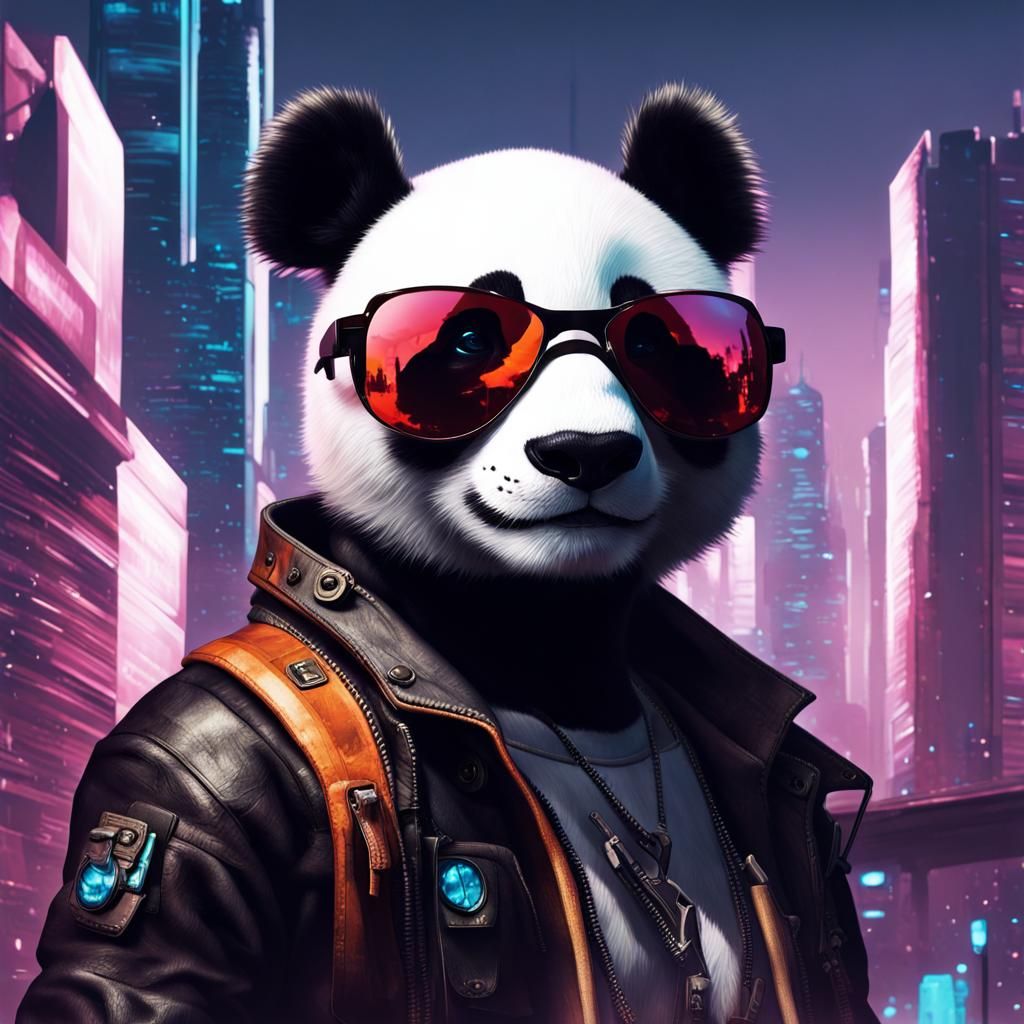 Special agent panda - AI Generated Artwork - NightCafe Creator