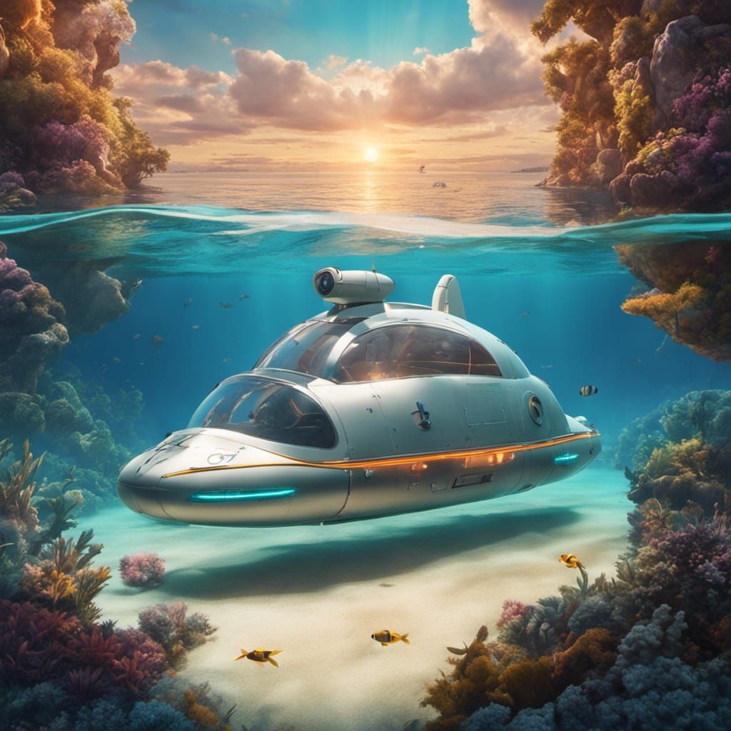 Samsung Submarine Car 2.0 - AI Generated Artwork - NightCafe Creator