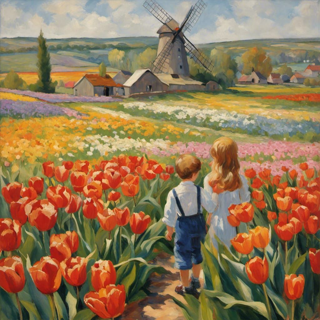 Fields of Fancy: An Impressionist Tale  by @Petra