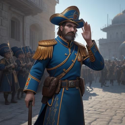 Cossacks Force Boy to Wave Israeli Flag