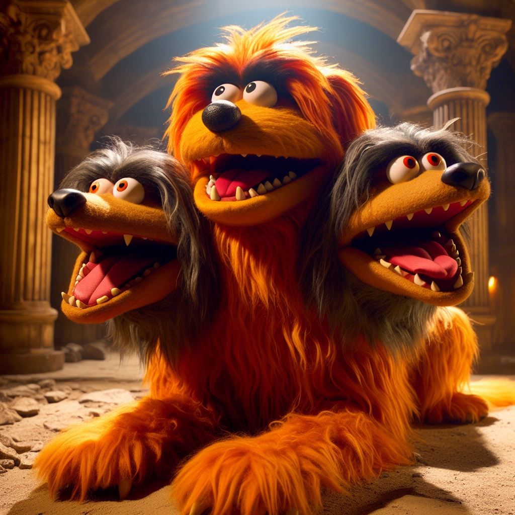 Rowlf the Dog, Protector of the Underworld (Rowlf/ Cerberus)
