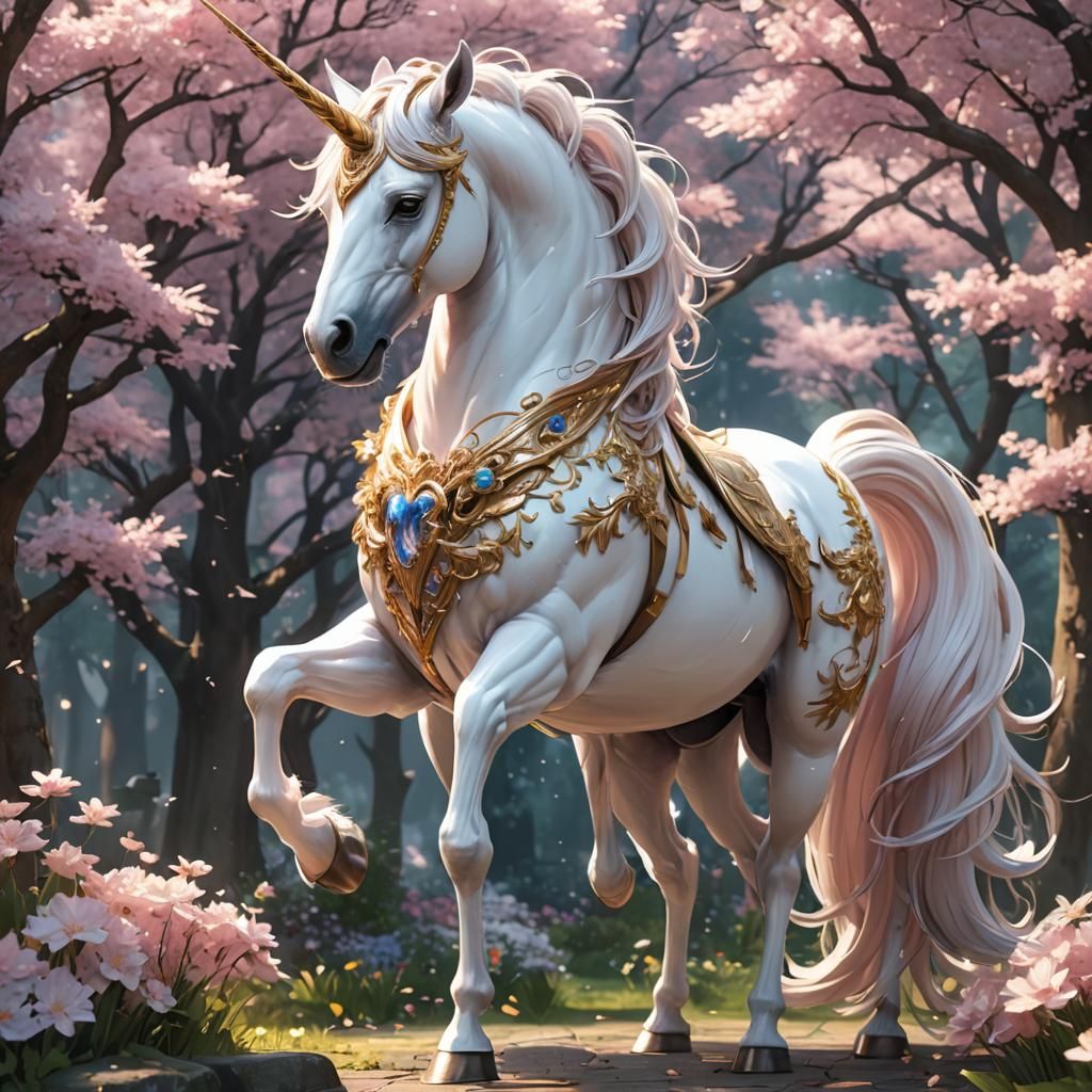 A beautiful unicorn