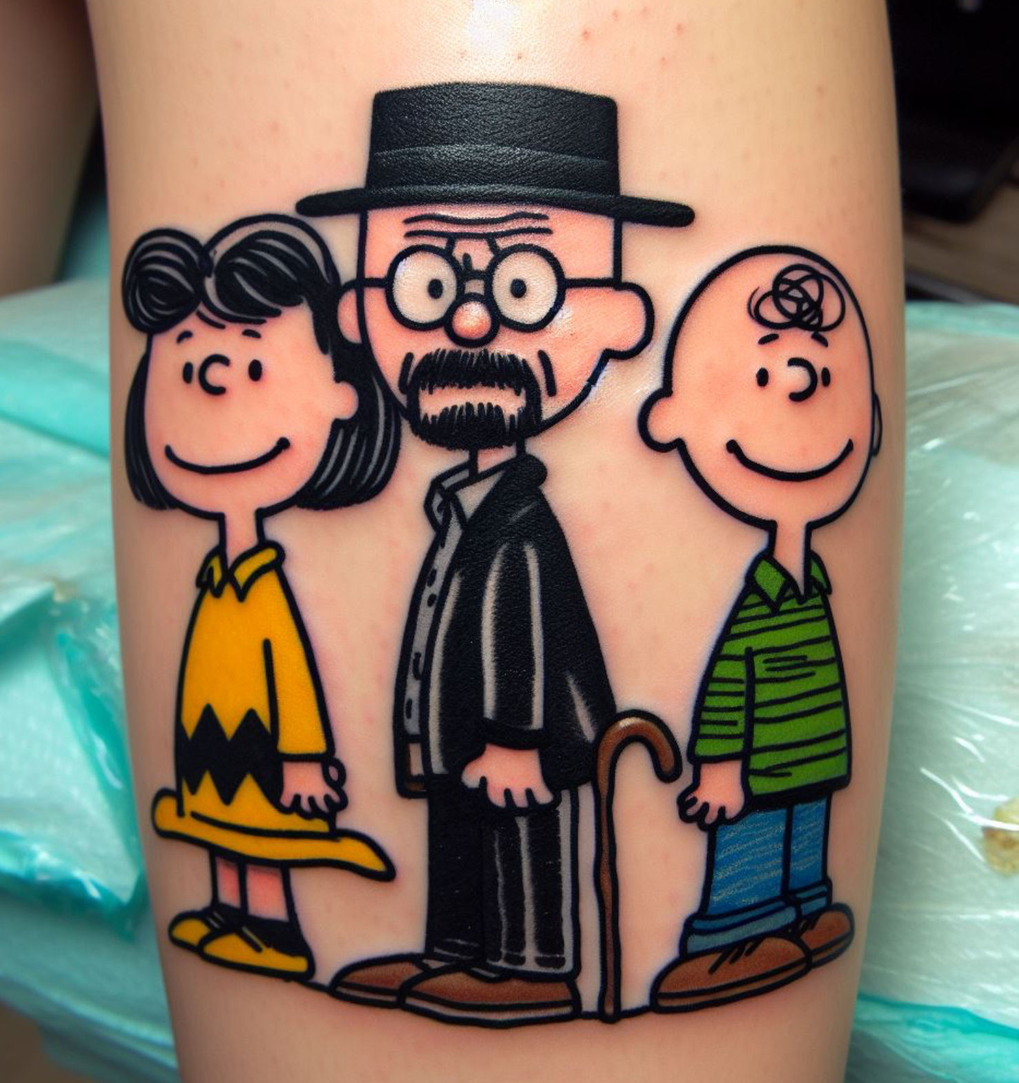 Breaking Brown tattoo