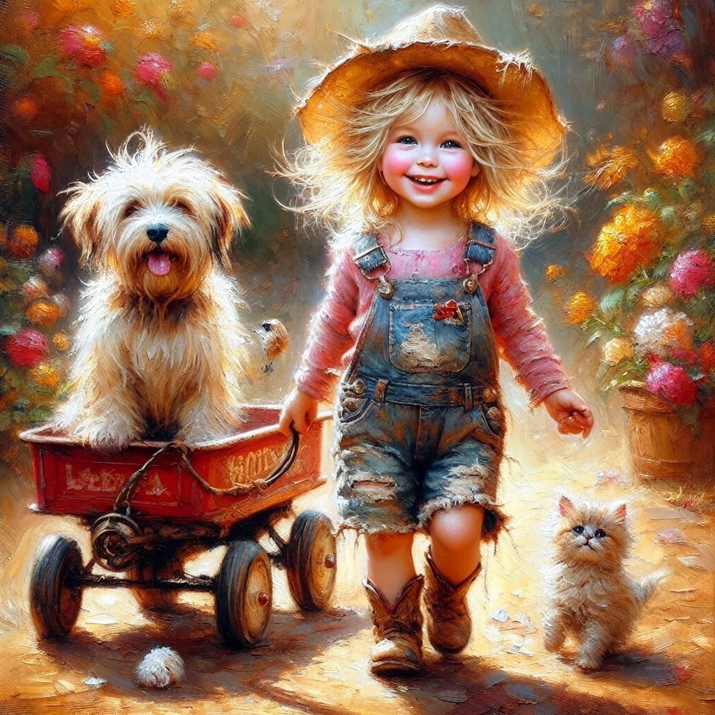 Fun on the Farm  by @Punkmeister