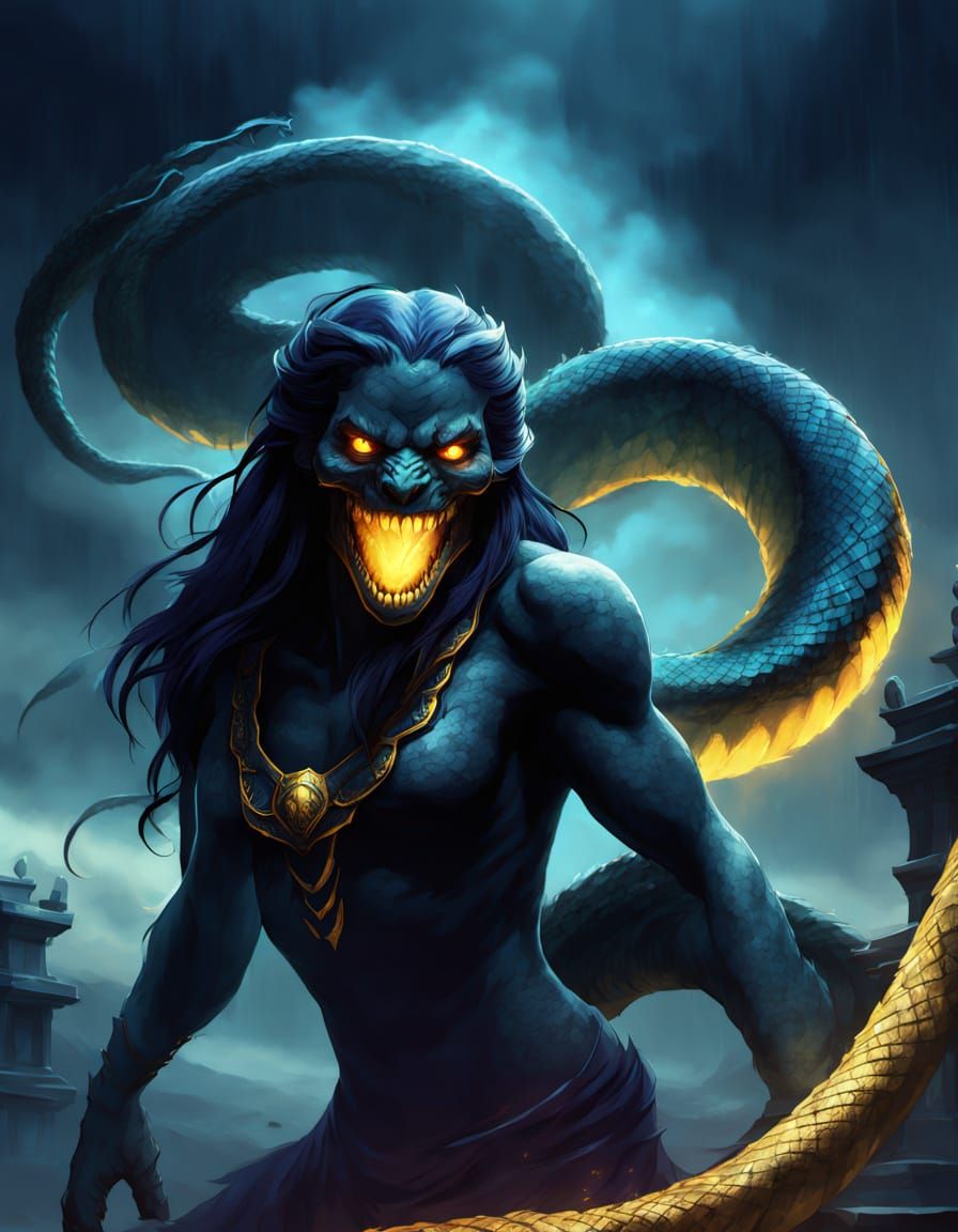 Lamia the great Serpent