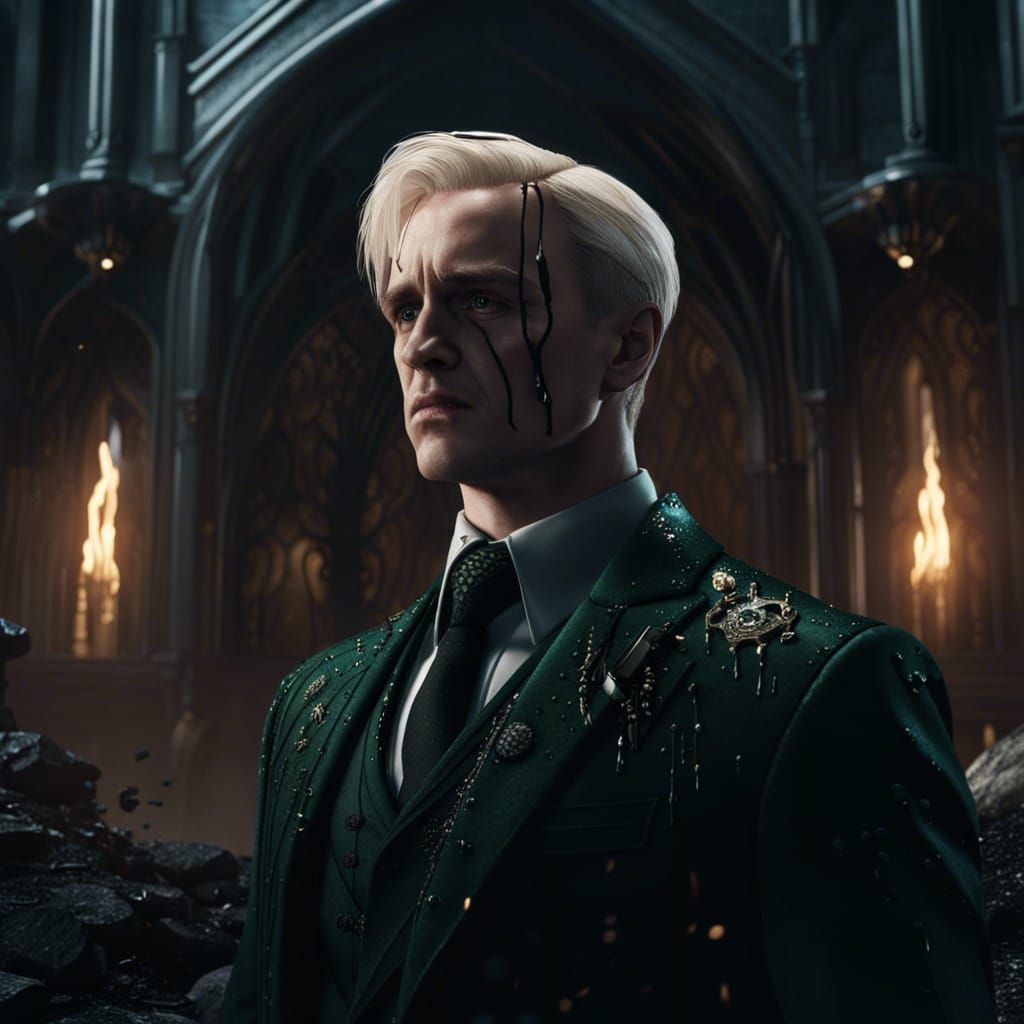 Draco Malfoy - AI Generated Artwork - NightCafe Creator