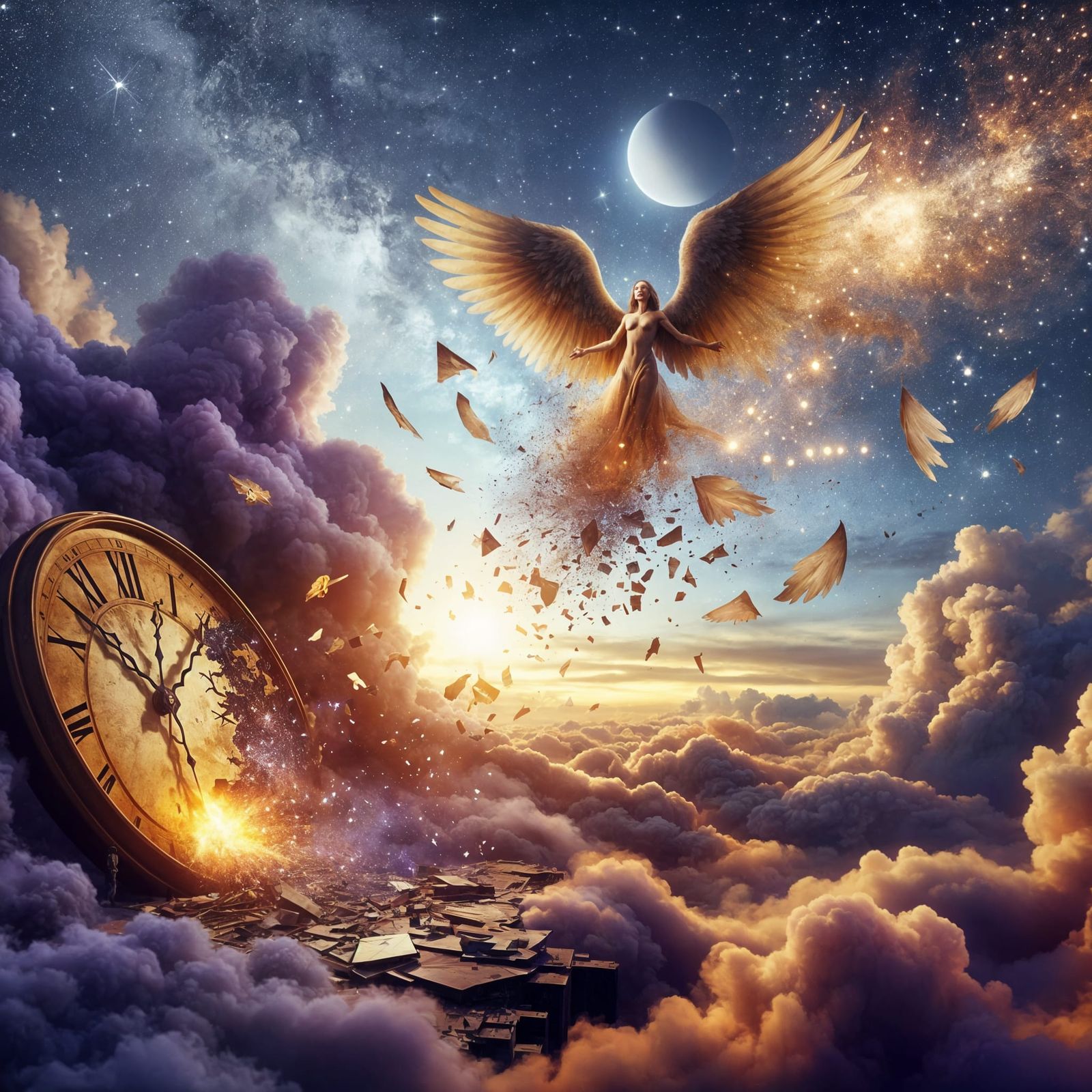 The end of time is only a new beginning   by @Revenant_