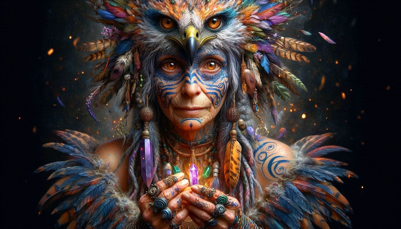 Shaman woman