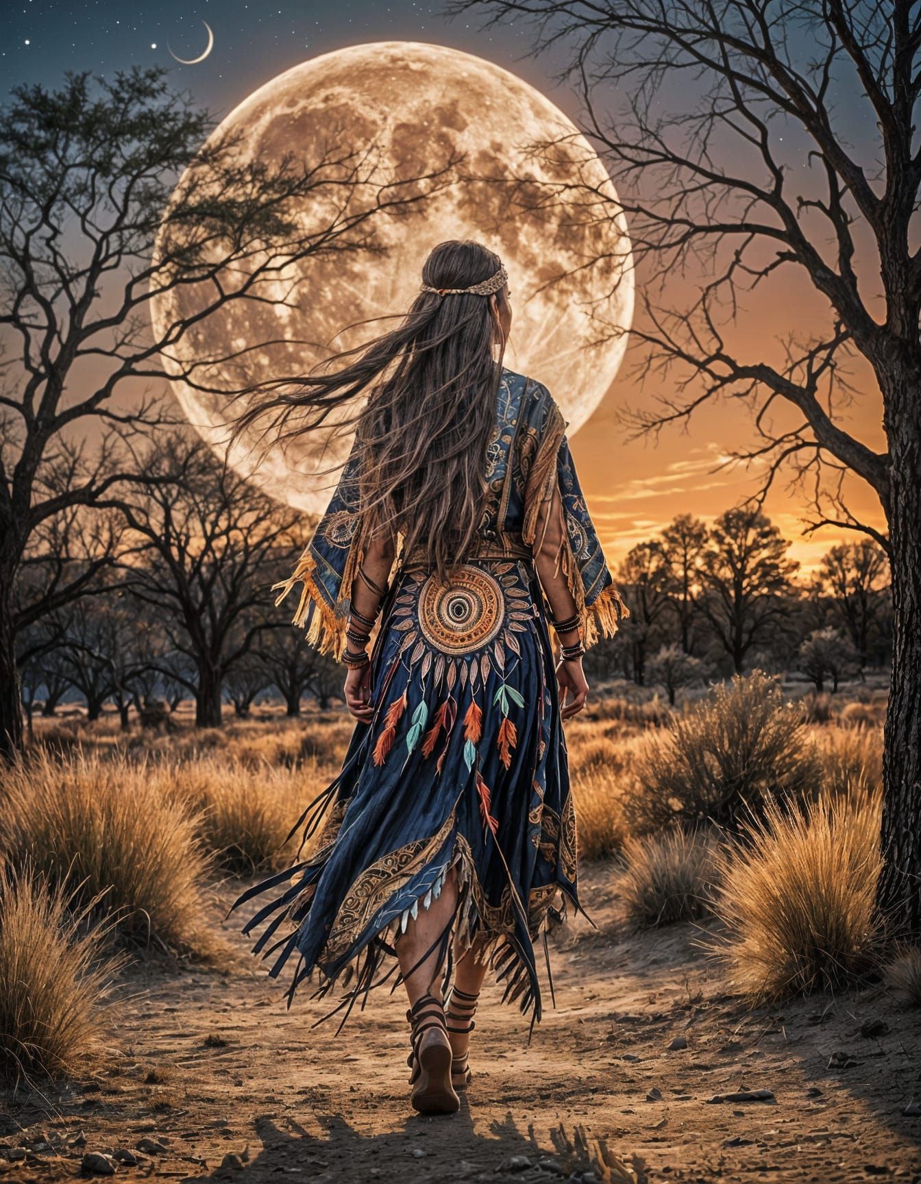 Towards the moon   by @-kitty-