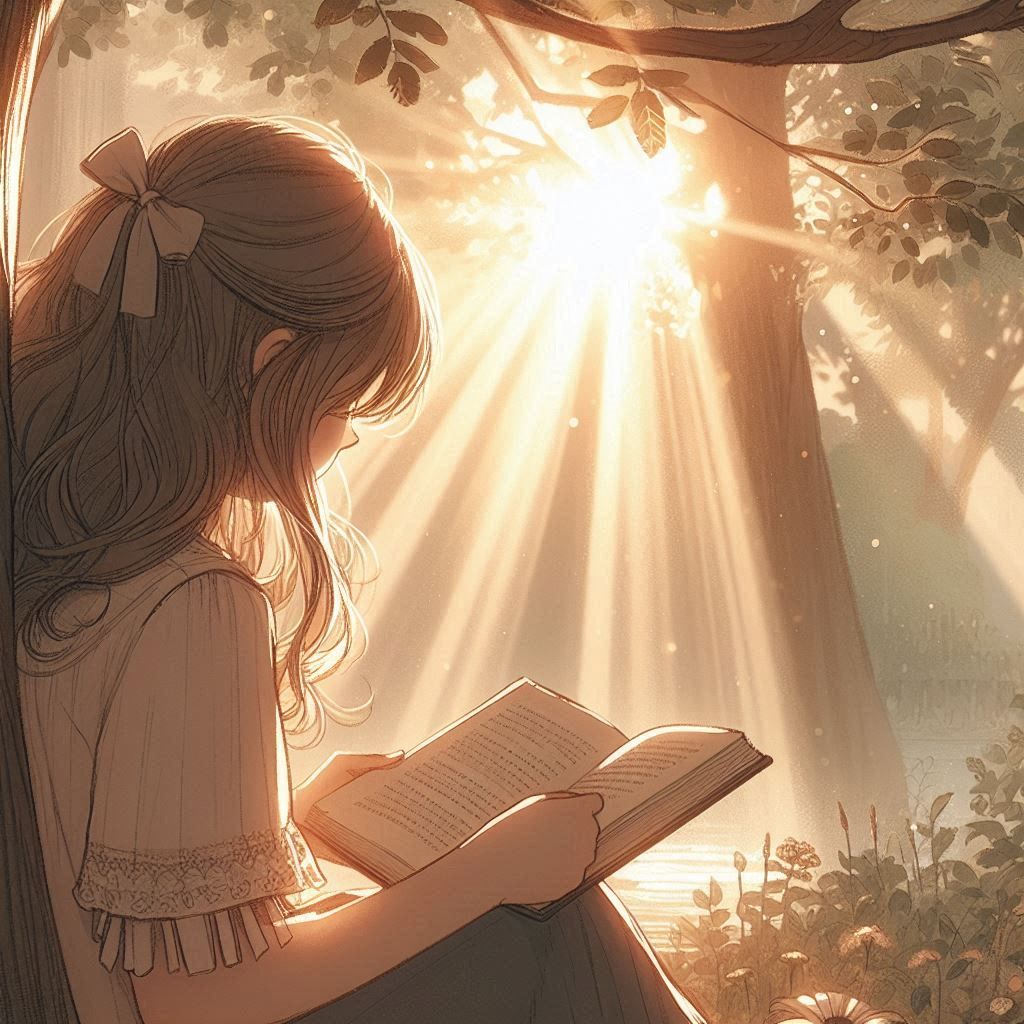 girl reading