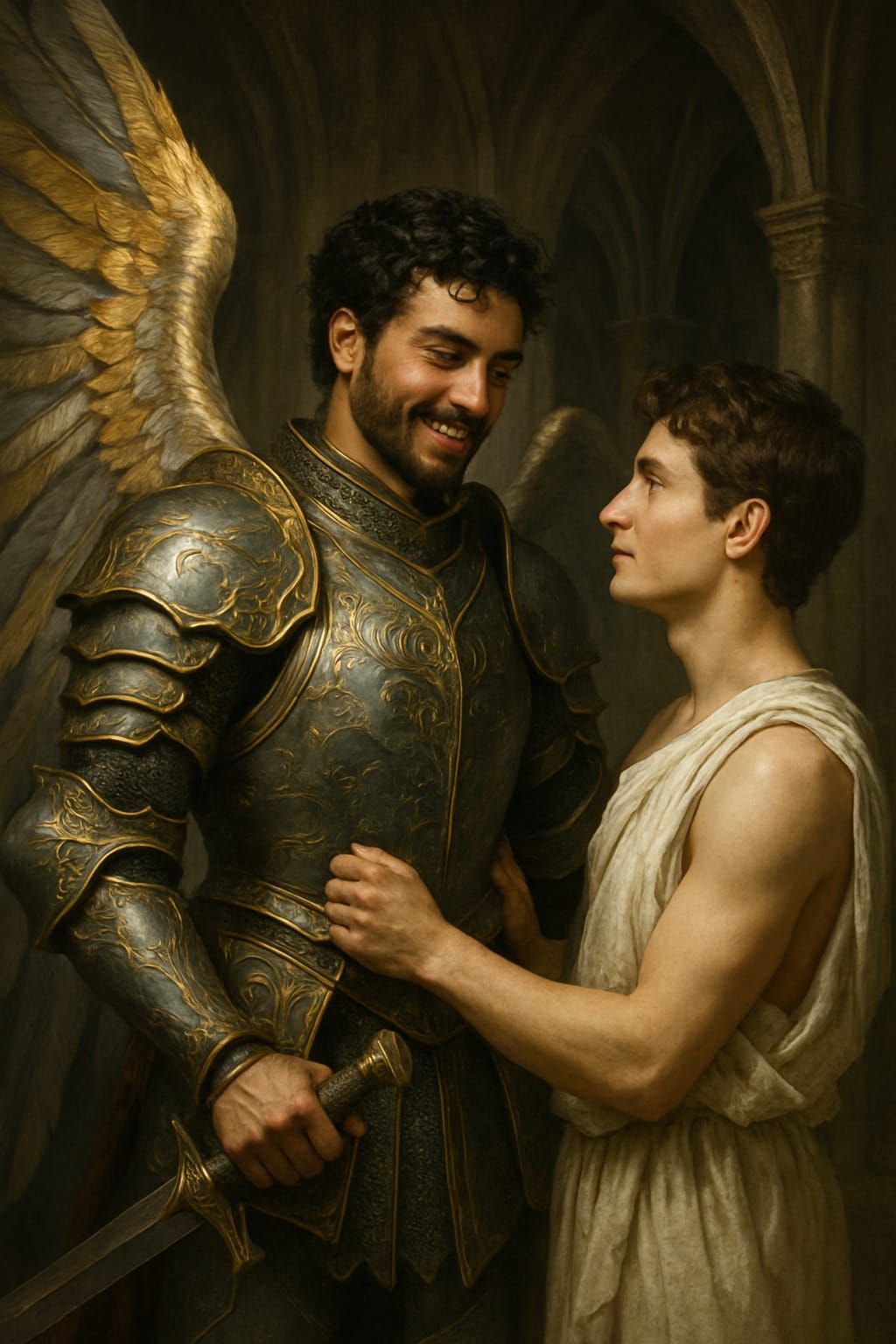 A Knight and His Squire