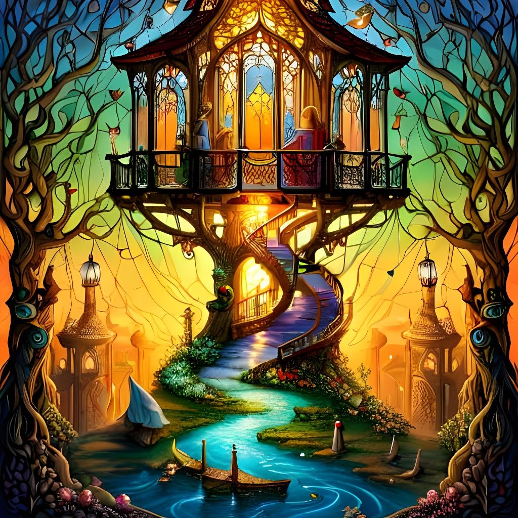 I dream of a home in the trees