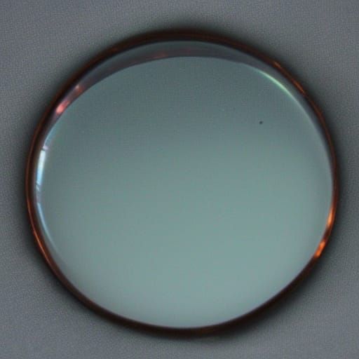 Copper art form cylindrical circles glass 👓 ✨️ frosted fram...