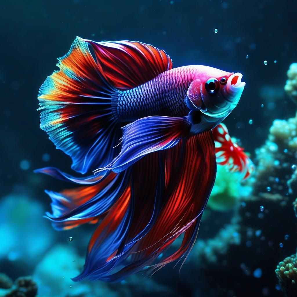 Betta Fish  by @SmartCookie