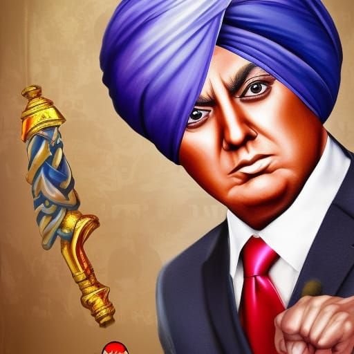 Sikh Donald Trump 