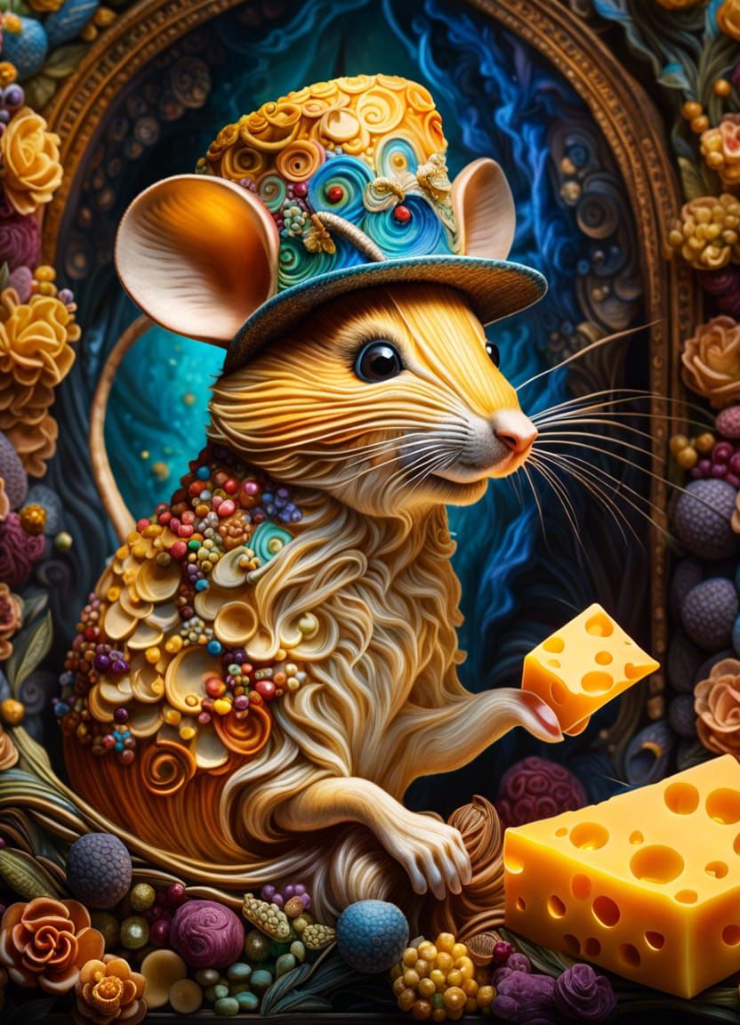 Cheesy_mouse - AI Generated Artwork - NightCafe Creator