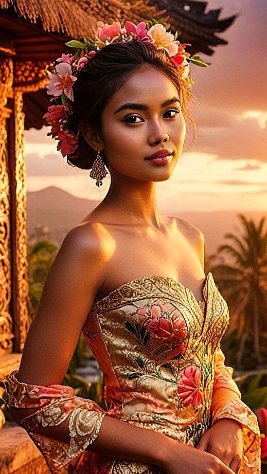 The Pan Balinese Elitists in Versace Kebaya Bali ♠️