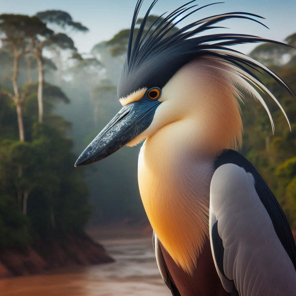 Boat-beak heron attempt. Worth looking up!