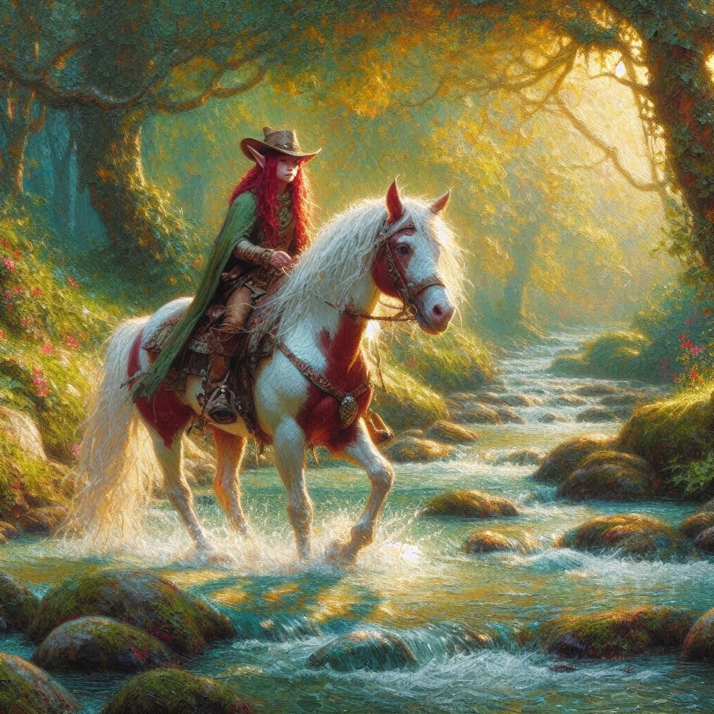 A Mountain Elf of the Northern Territories