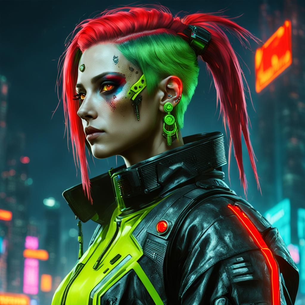 Cyberpunk  by @Poofy