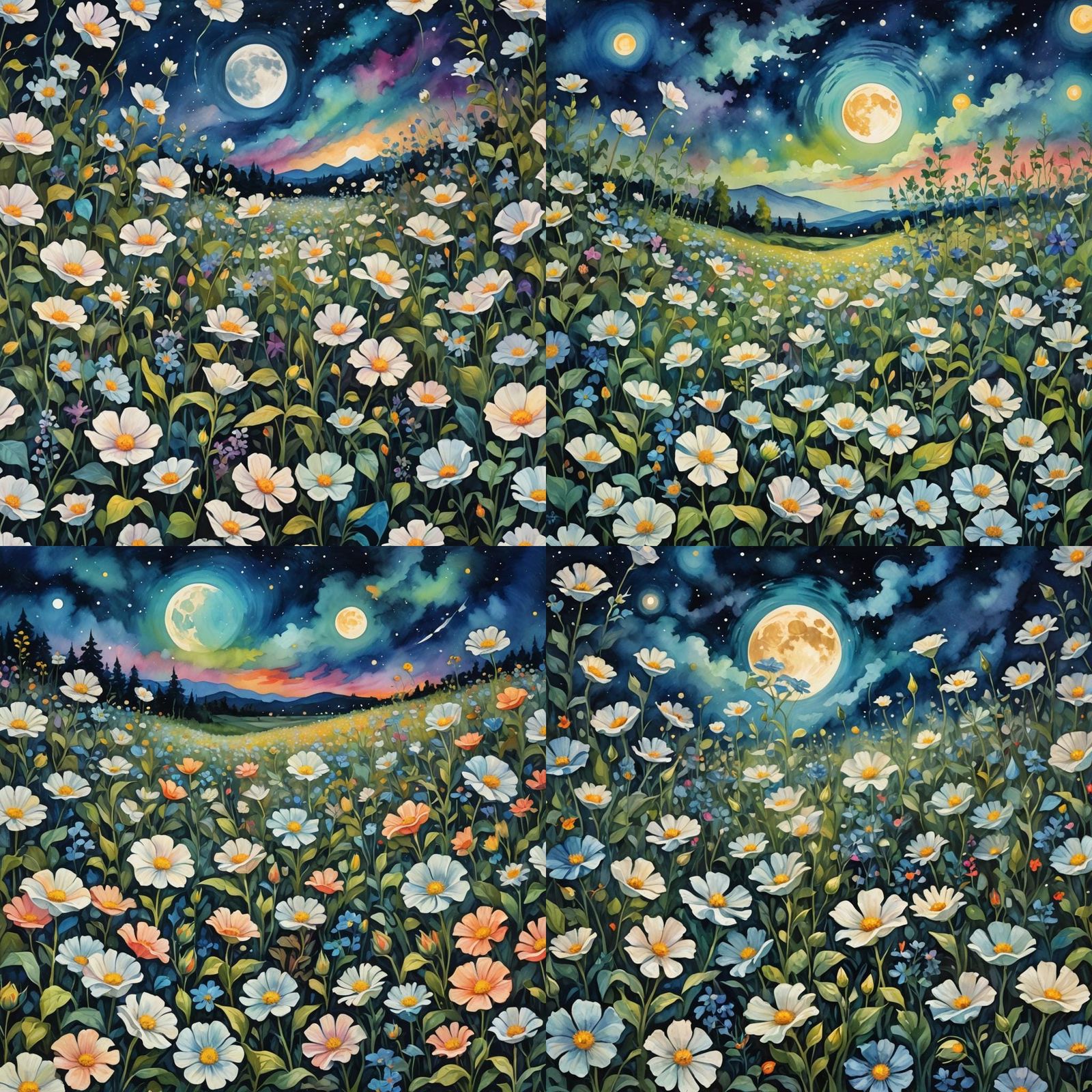 Moon Flowers