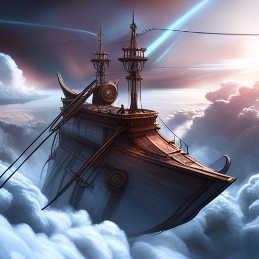 big airship - AI Generated Artwork - NightCafe Creator