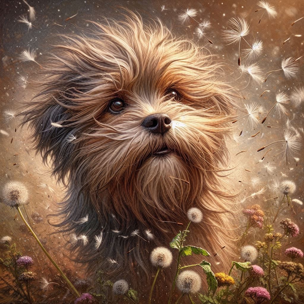 Doggy Dandelion 🐶😁😁🐶