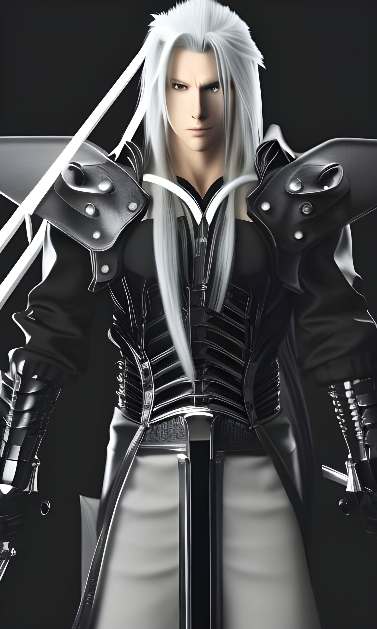 Sephiroth (final fantasy)  by @Lunatic Kitty