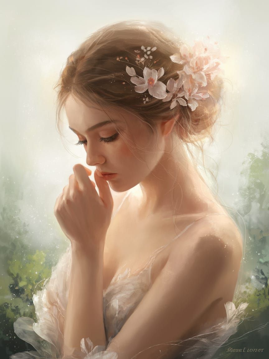 Lost in Thought  by @Magpie