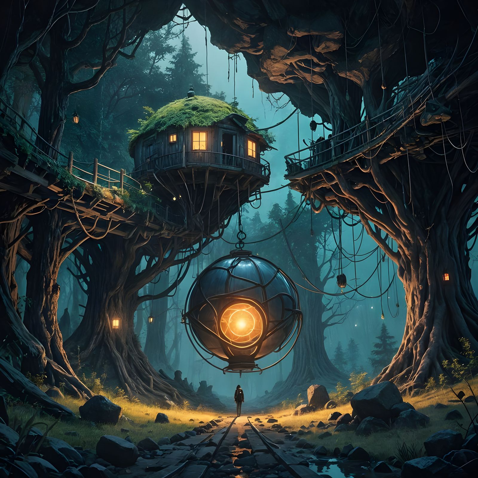 At midnight's edge  by @Alyssandra