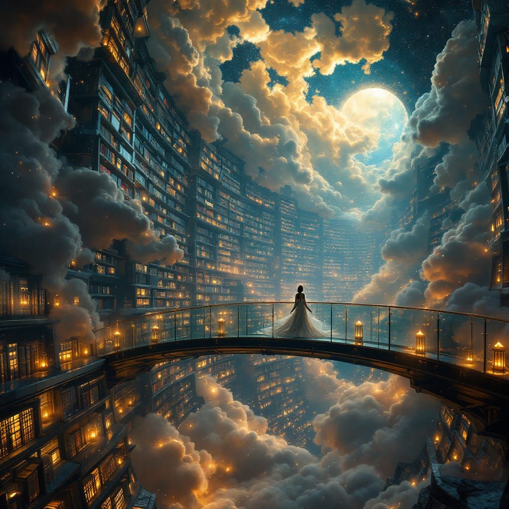 Celestial Library  by @Dean