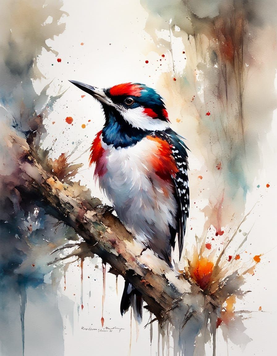 woodpecker  by @photon