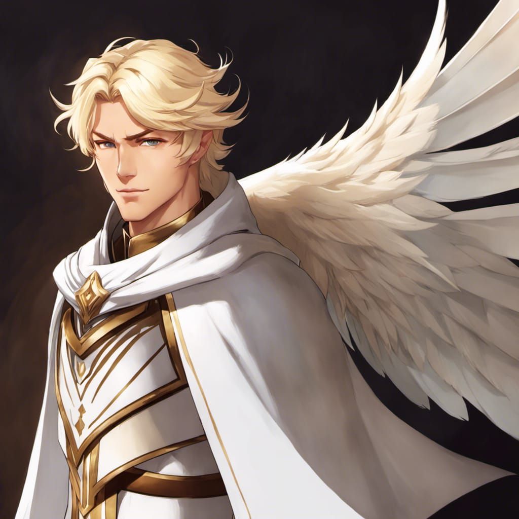 Male Aasimar - AI Generated Artwork - NightCafe Creator