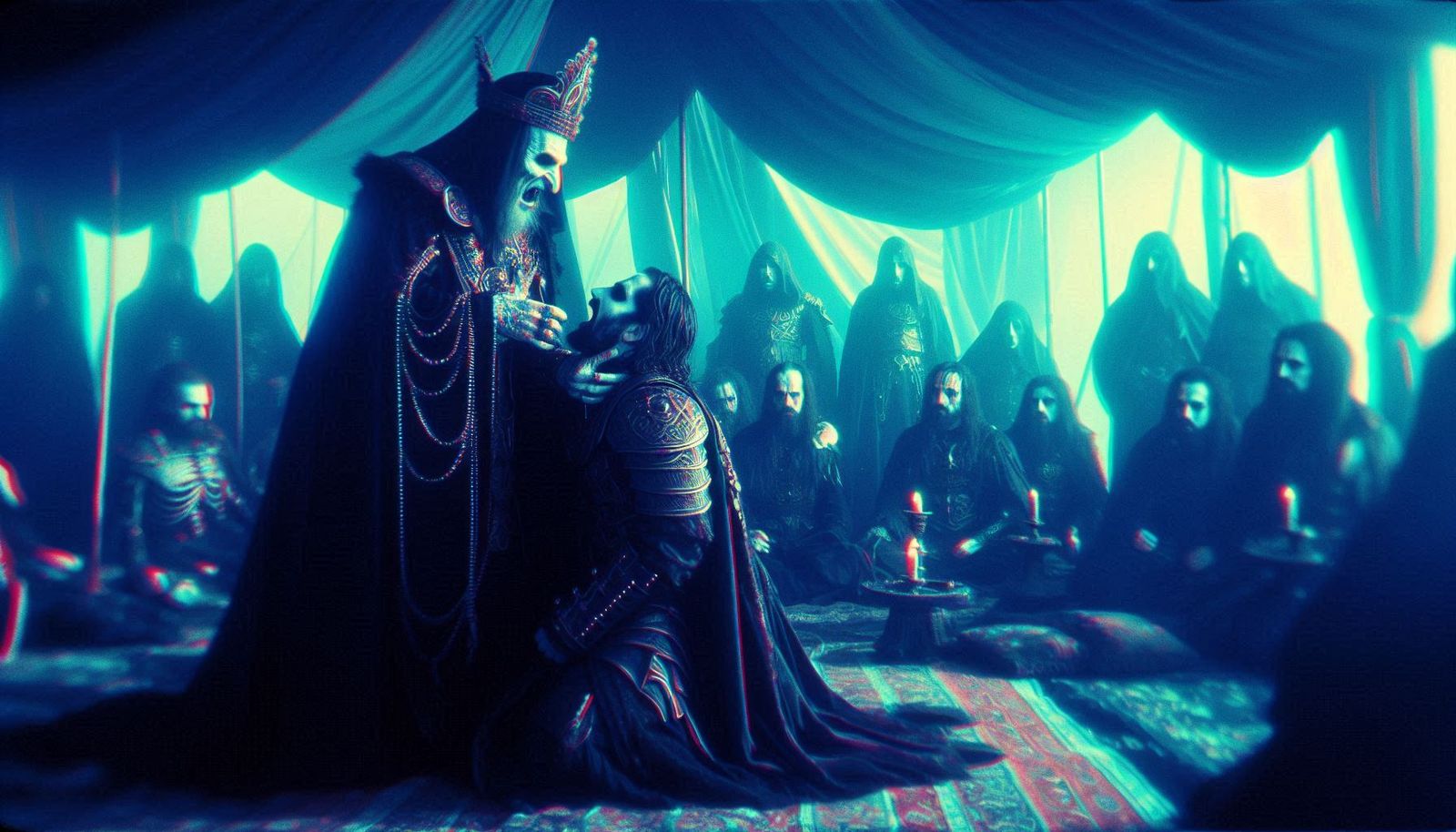 Los no muertos Cambys, el emperador de los vampiros