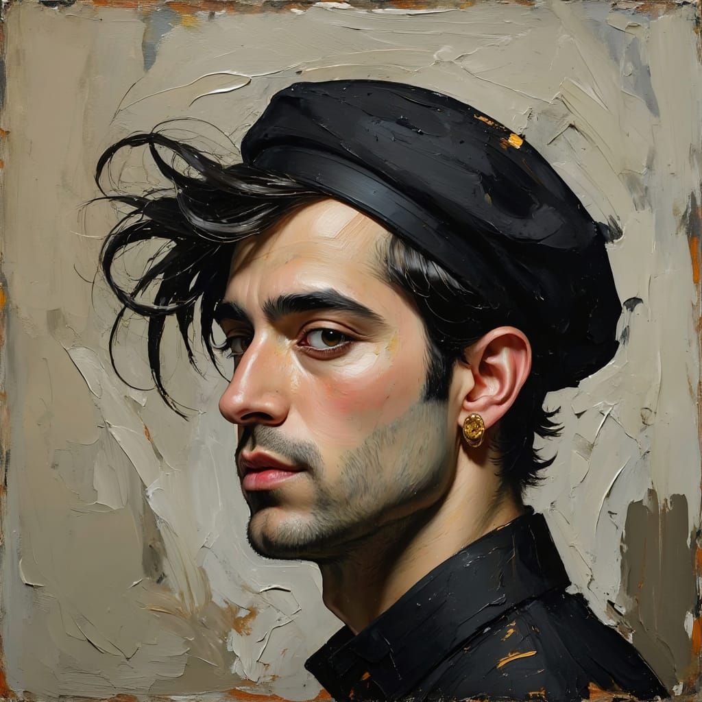 Gaze Under the Beret