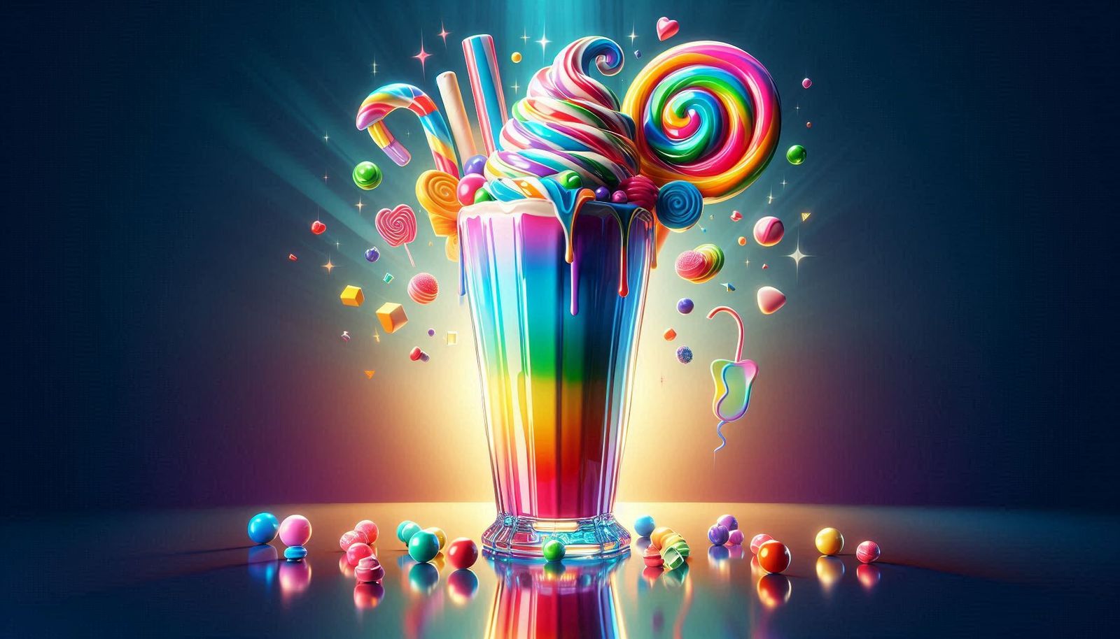Rainbow Milkshake