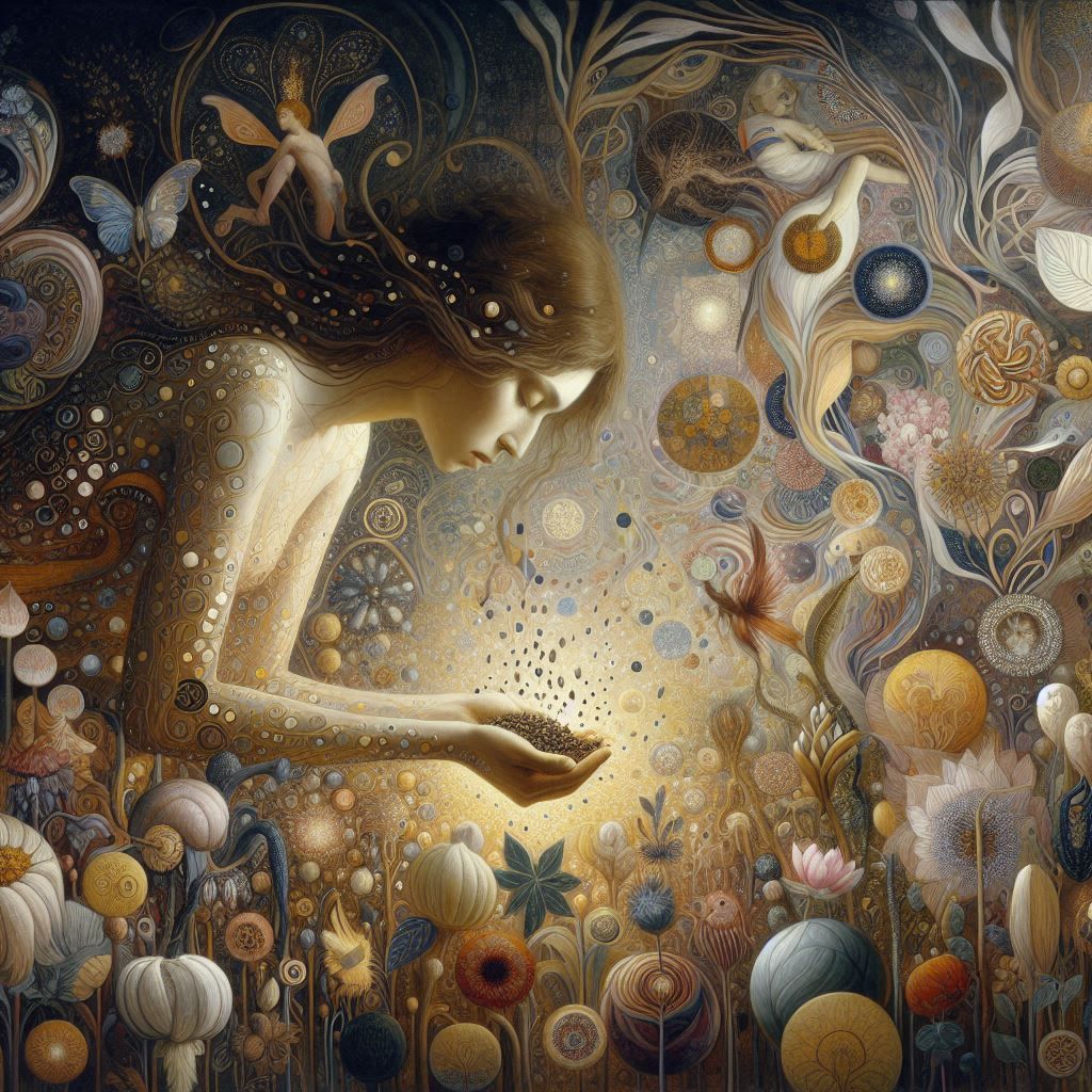 mystical and dreamlike gatherings where witches, spirits, an...