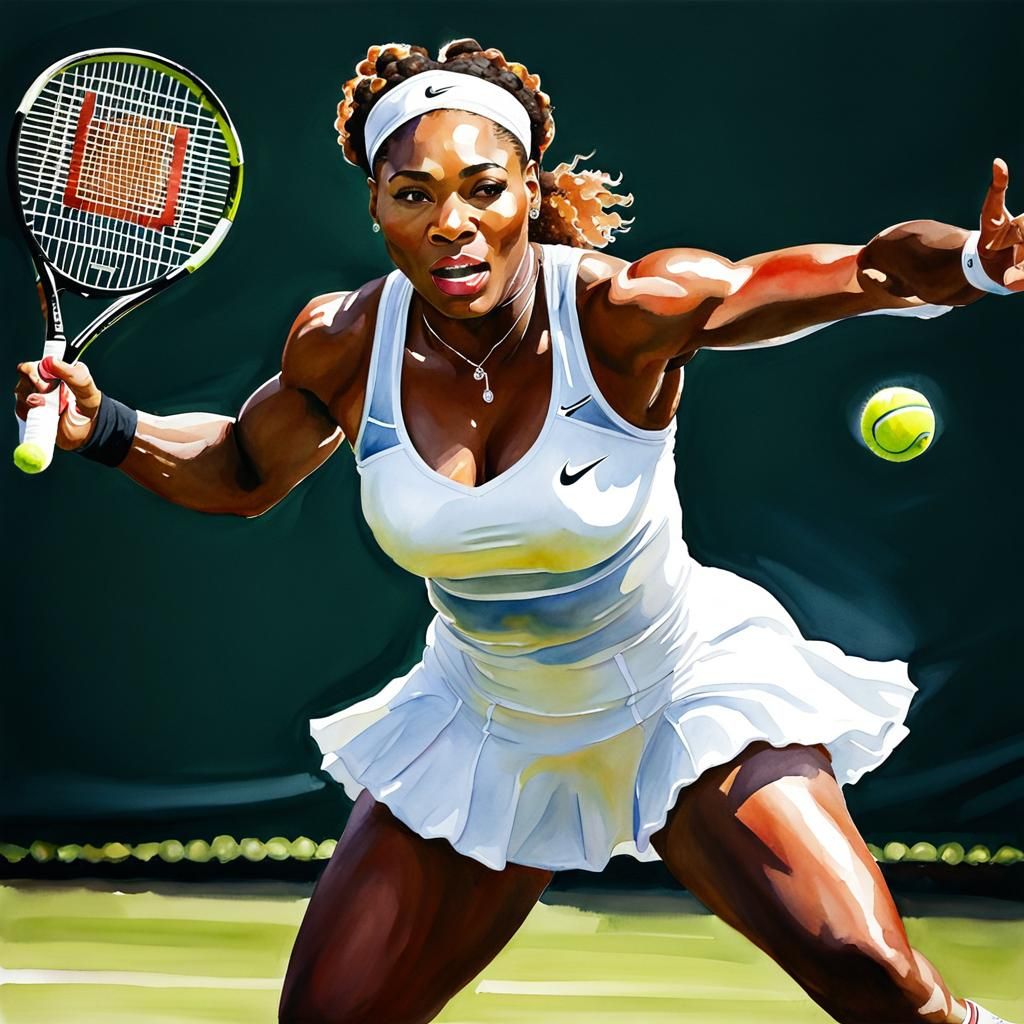 Serena Williams   by @Morning Dawn