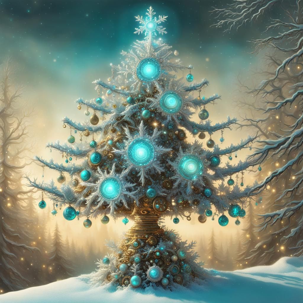 Steampunk Christmas Tree