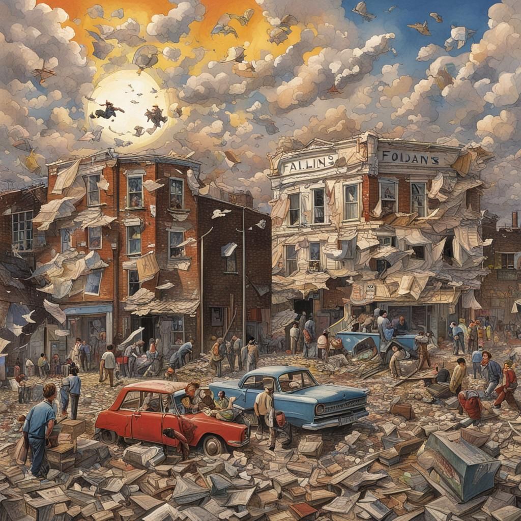 Heavens Falling Down: Apocalyptic Sky