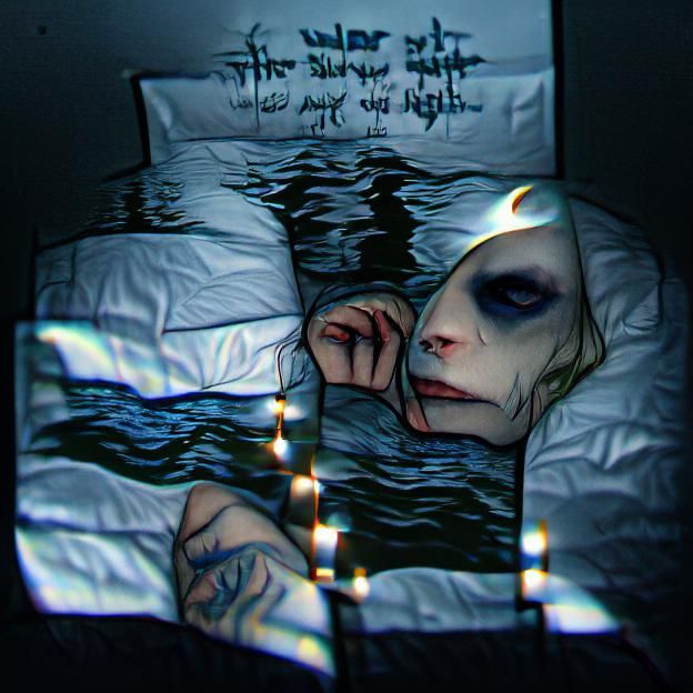 You sleep in the light
Yet the night and the silent water
St...