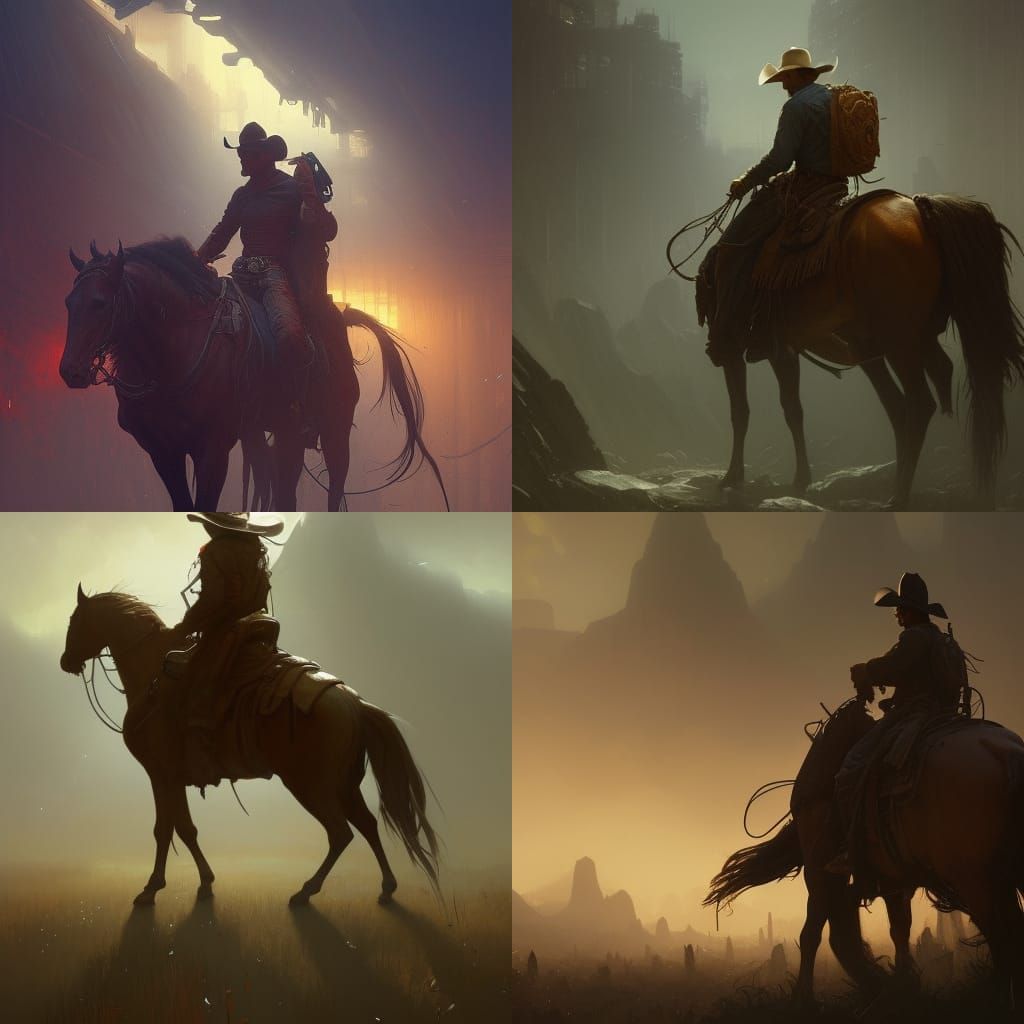 cowboy - AI Generated Artwork - NightCafe Creator