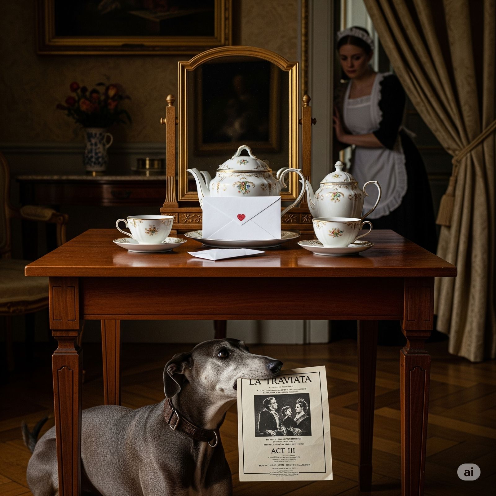 The Maids And The Hound