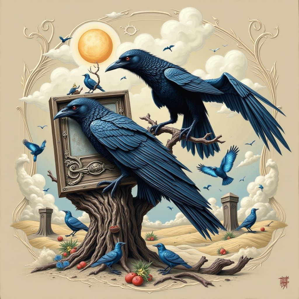 <lora:Ravens and Crows:1.0>