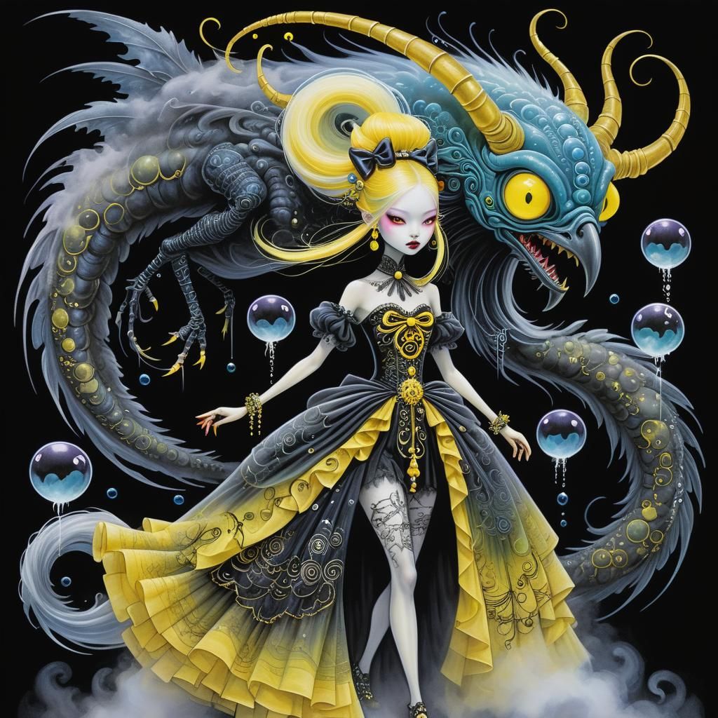 Ashtar and her familiar Gordah