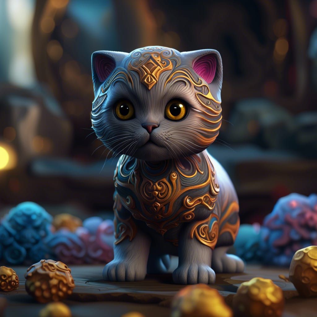 ArtStation - Scottish Fold