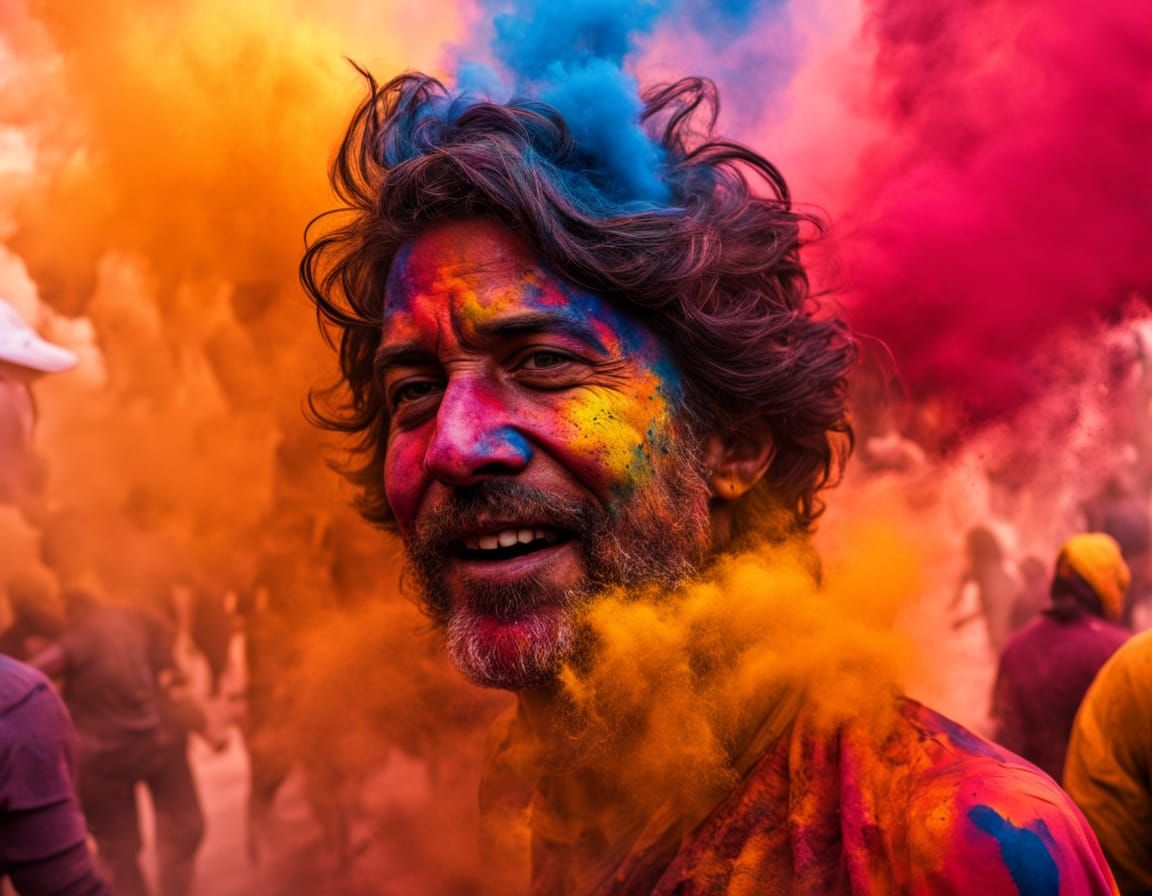 Holi festival in India